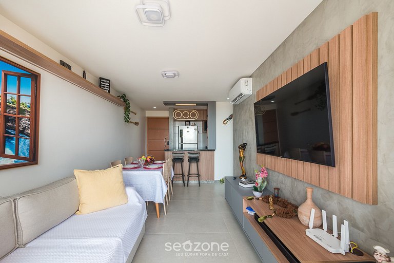 Apto en Cond. c/ Piscina y Barbacoa AGA0304