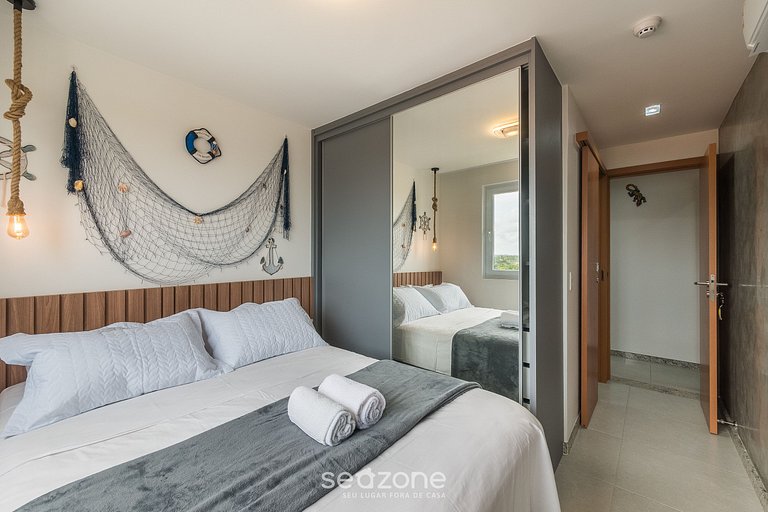 Apto en Cond. c/ Piscina y Barbacoa AGA0304