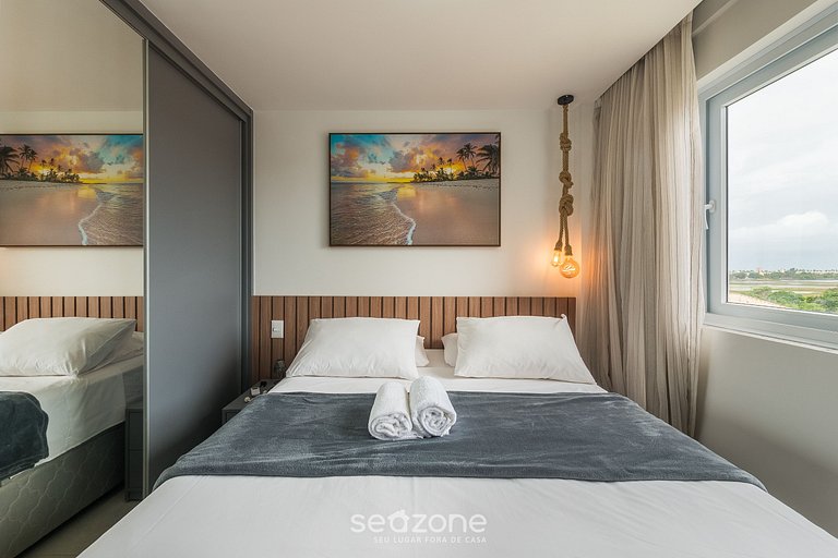 Apto em Cond. c/ Piscina e Churrasq. AGA0304