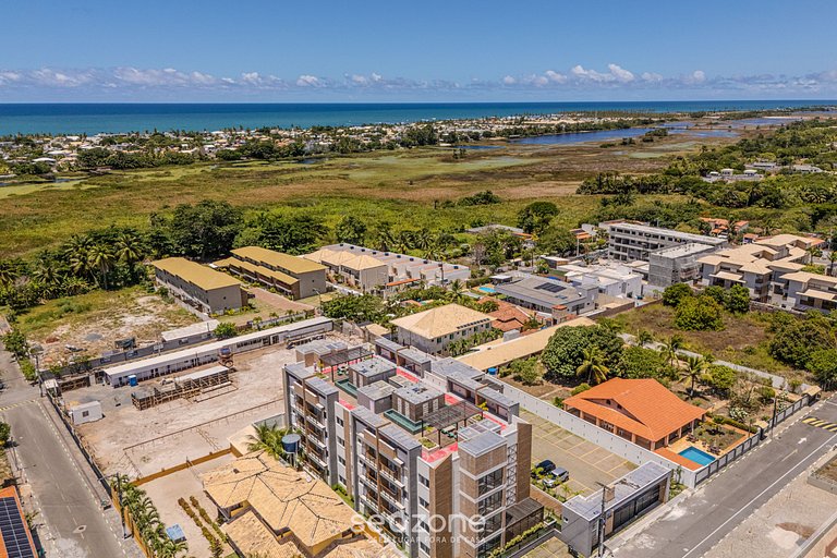 Lindo Apto em prédio c/ Piscina, Guarajuba AGA0203