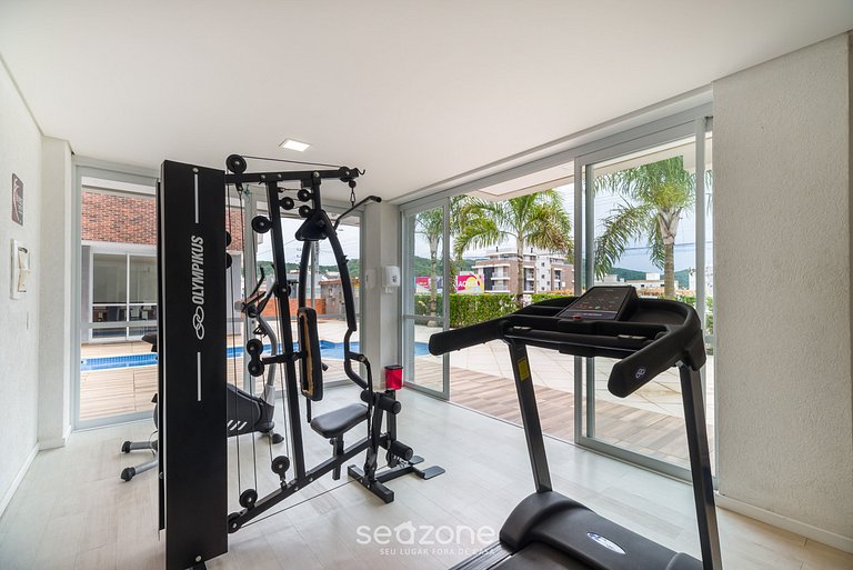 Prédio c/ Piscina e Academia em Floripa - RGN