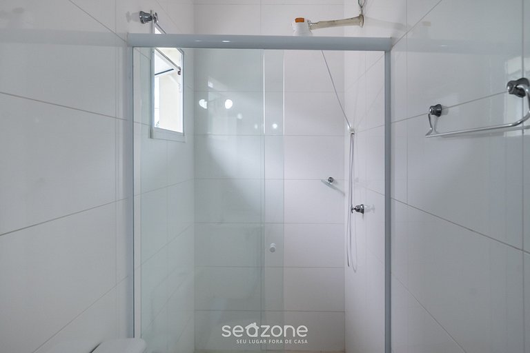 Apto con balcón a 350m del mar, Ubatuba - FUA0004