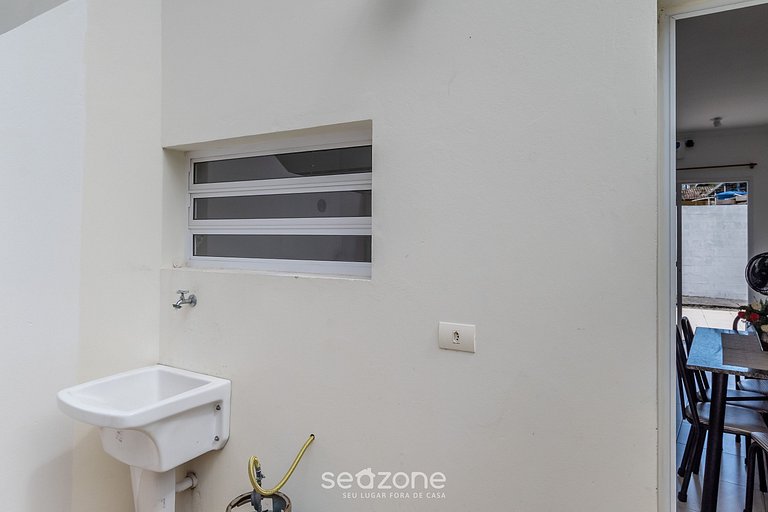 Apto con balcón a 350m del mar, Ubatuba - FUA0004