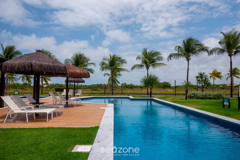 Apto con vistas al lago en Praia do Forte IPF0201