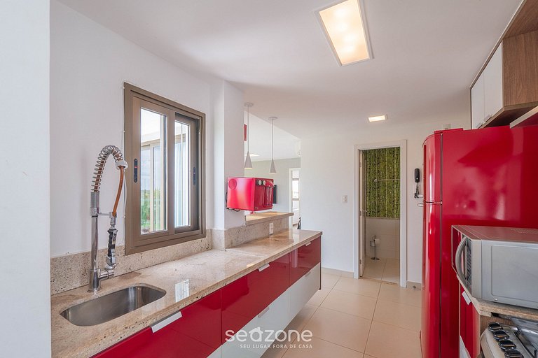 Apto con vistas al lago en Praia do Forte IPF0201