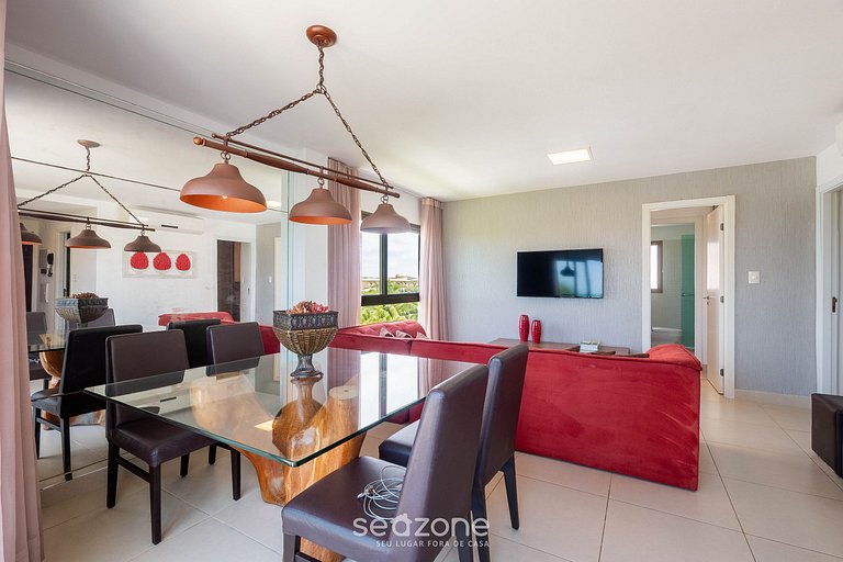 Apto con vistas al lago en Praia do Forte IPF0201