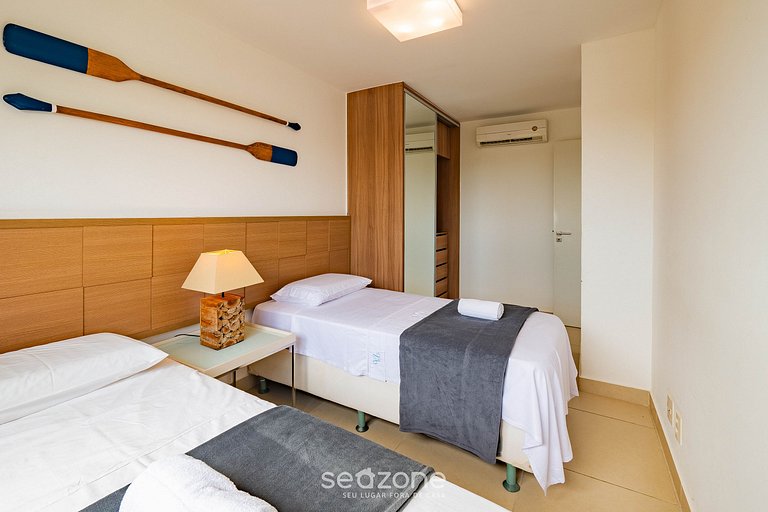 Apto con vistas al lago en Praia do Forte IPF0201