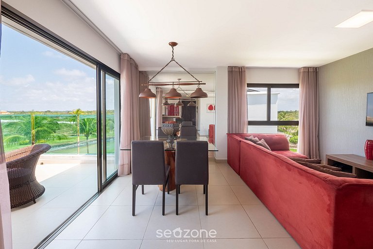 Apto con vistas al lago en Praia do Forte IPF0201