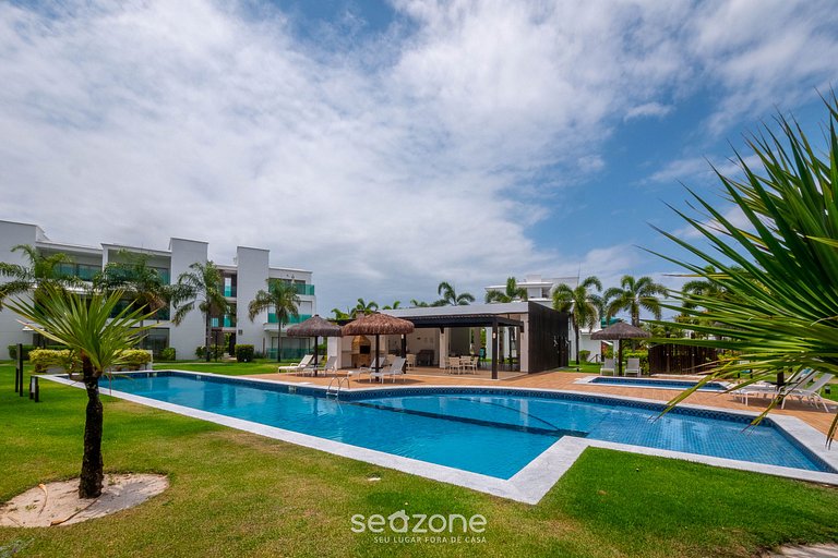 Apto con vistas al lago en Praia do Forte IPF0201