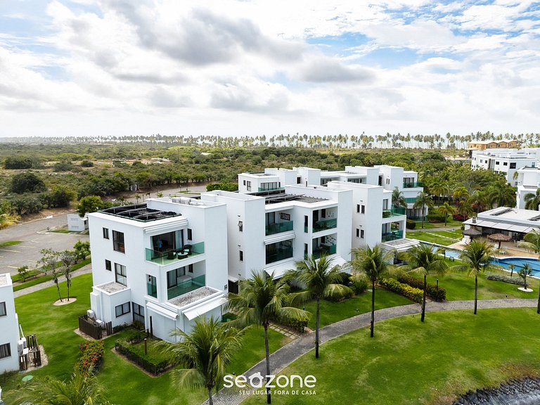 Apto con vistas al lago en Praia do Forte IPF0201