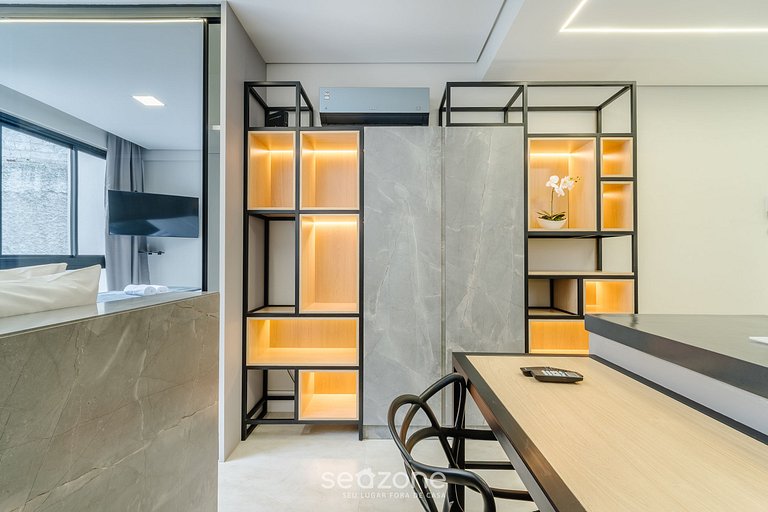 Estudio en edi. con piscina SCA0108