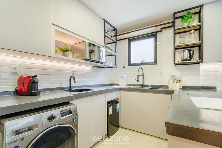 Estudio en edi. con piscina SCA0108