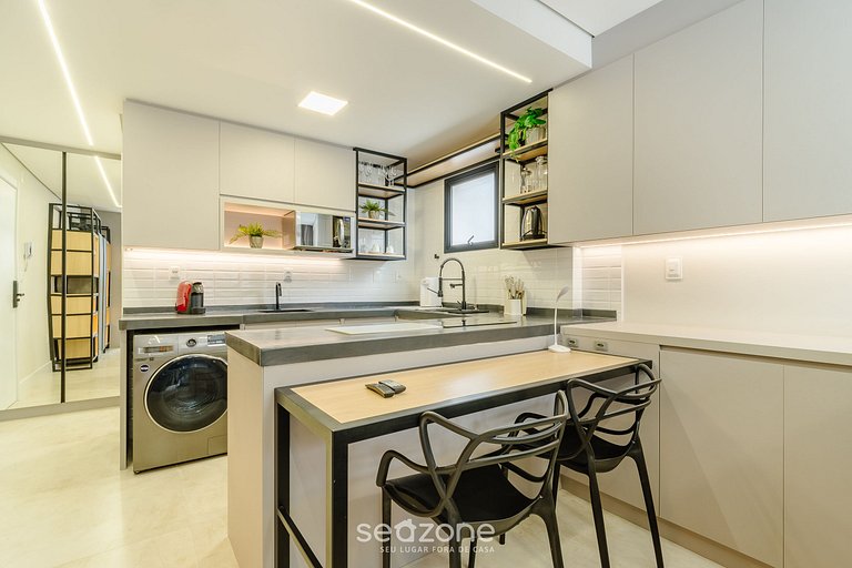 Estudio en edi. con piscina SCA0108