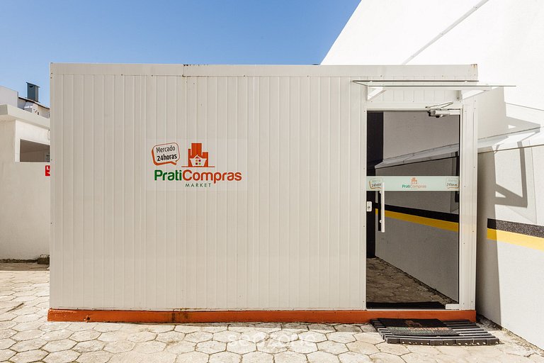 Apto c/ Churrasqueira a 100m da Praia CSC0212