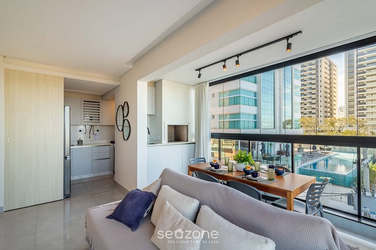 Apto moderno c/ parrilla a 100 m del mar RPO0302