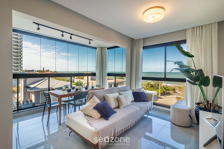 Apto moderno c/ parrilla a 100 m del mar RPO0302