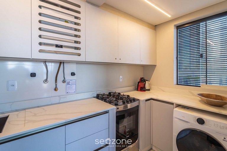 Apto moderno c/ parrilla a 100 m del mar RPO0302