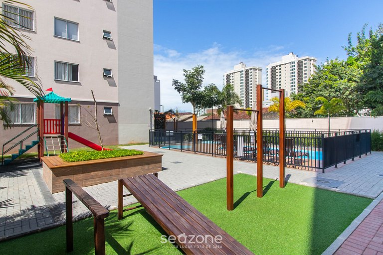 Apto c/ 2Q em Cond. c/ piscina e churrasq CSI0302
