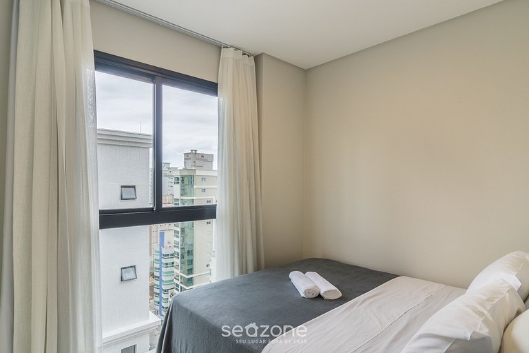 Apto a 220m do Mar em cond. c/ piscina - FFS1306