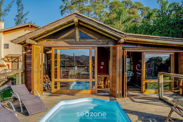 Hermosa casa c/ piscina en medio de la naturaleza EGF000