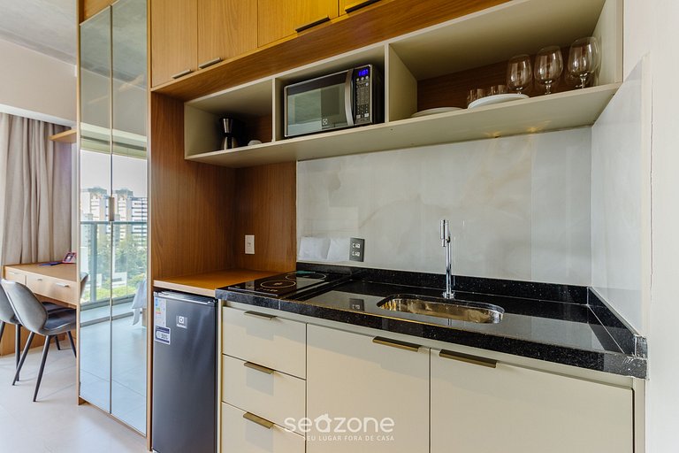 Estudio c/ balcón a pasos del Metro ONP0913