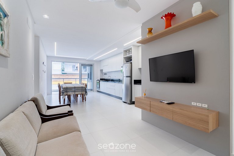 Apto. c/ balcón y parrilla a 220 m del Mar CAR0201