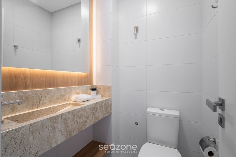 Apto. c/ balcón y parrilla a 220 m del Mar CAR0201