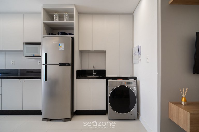 Apto. c/ balcón y parrilla a 220 m del Mar CAR0201