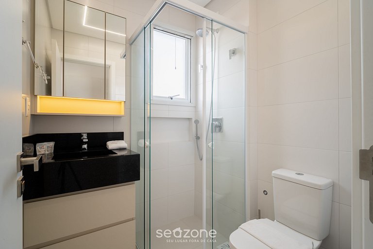 Apto. c/ balcón y parrilla a 220 m del Mar CAR0201