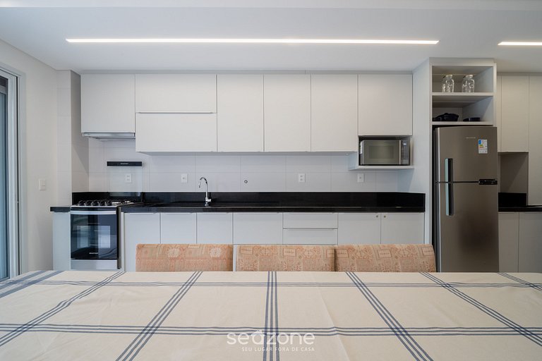 Apto. c/ balcón y parrilla a 220 m del Mar CAR0201