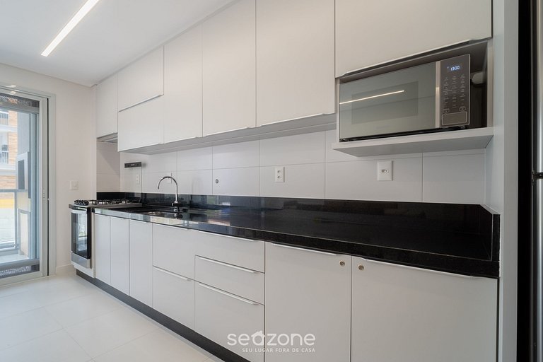 Apto. c/ balcón y parrilla a 220 m del Mar CAR0201