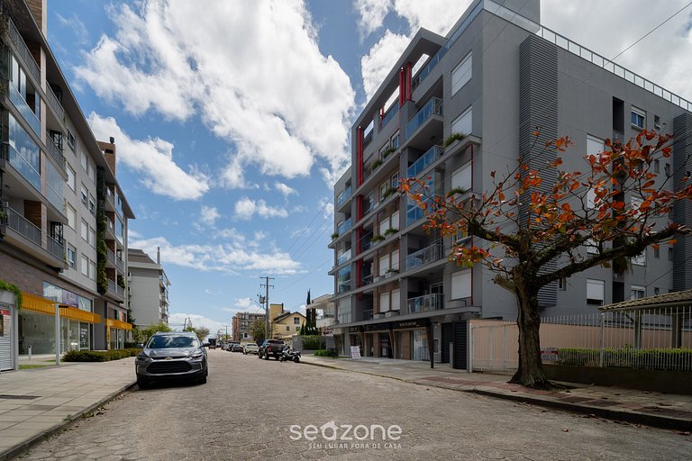 Apto. c/ balcón y parrilla a 220 m del Mar CAR0201