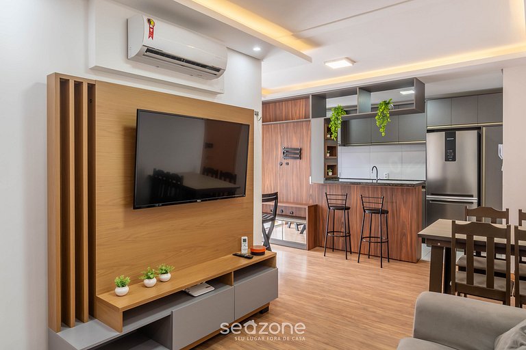 Apto Vista Mar, cond pé na areia c piscina VAC0704