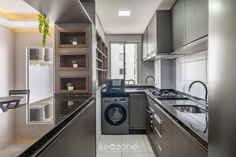 Apto Vista Mar, cond pé na areia c piscina VAC0704