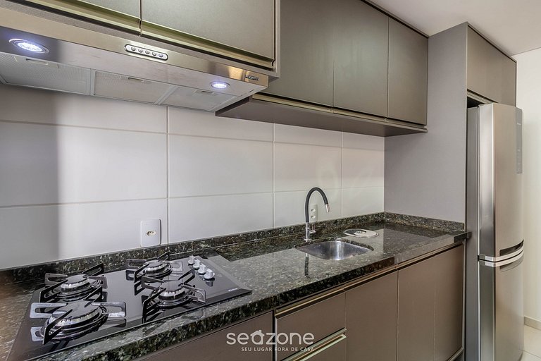 Apto Vista Mar, cond pé na areia c piscina VAC0704