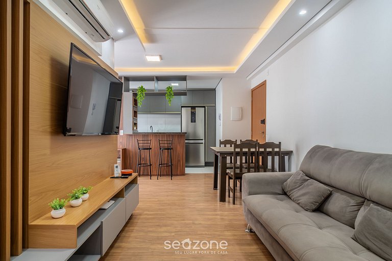 Apto Vista Mar, cond pé na areia c piscina VAC0704