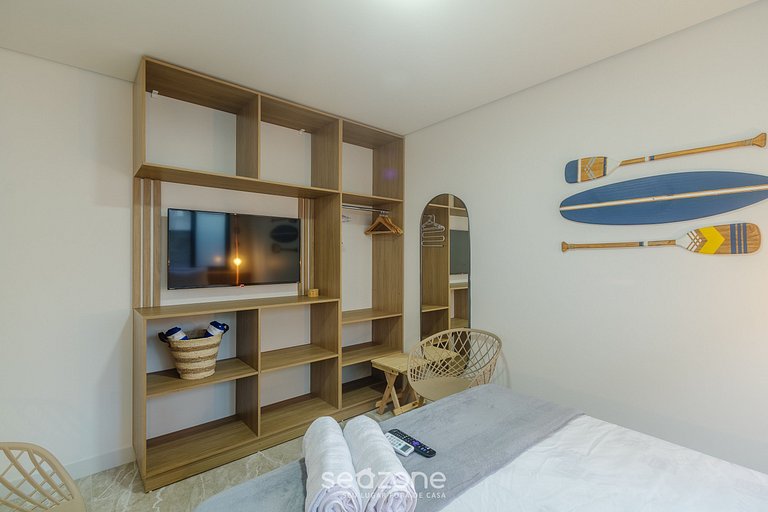 Apto em cond. c/ piscina a 350m do Mar - PRY0010