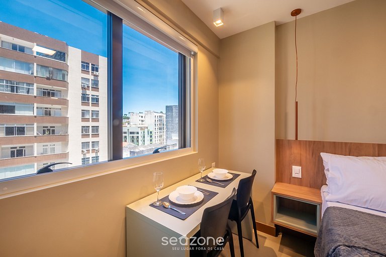 Studio a 500m del mar en cond. c/ piscina ZNB0706