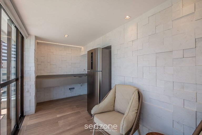 Studio a 500 m del Mar en edif. c/ piscina ZNB1508