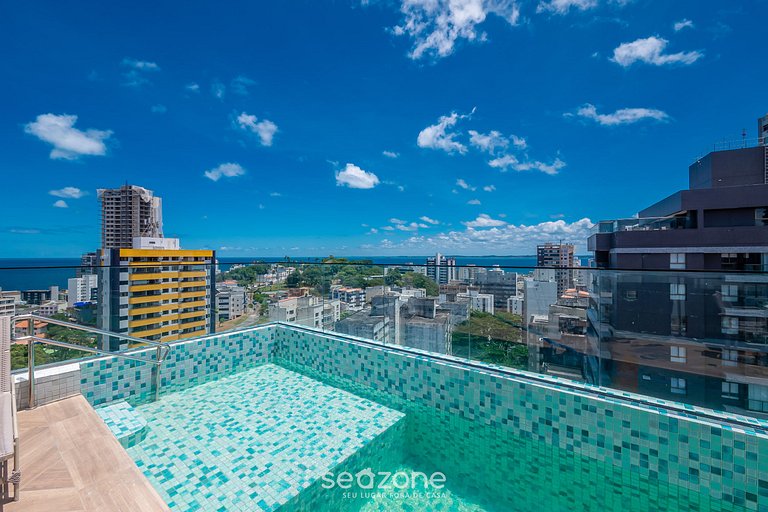 Estudio en edif. c/ piscina, 500 m del mar ZNB0801