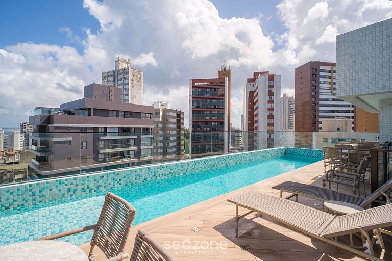 Apto. em Cond. c/ Piscina na Barra ZNB0605