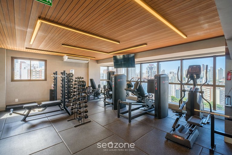 Studio em cond. c/ piscina a 500m da Praia ZNB1406