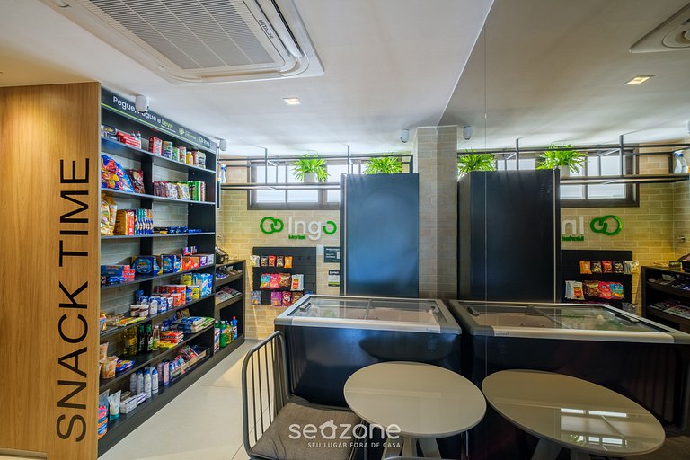 Estudio c/ vistas, 500 m del mar en Barra ZNB0903