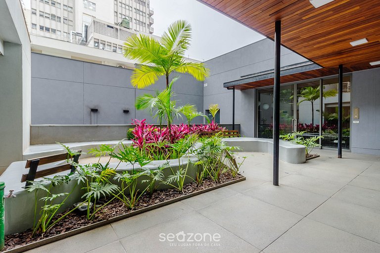 Apartamentos modernos en edificio con piscina a 300 m del me