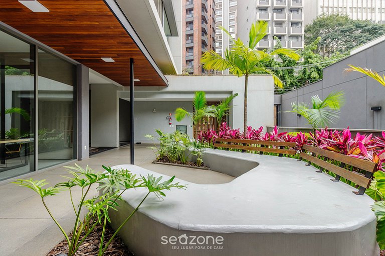 Apartamentos modernos en edificio con piscina a 300 m del me