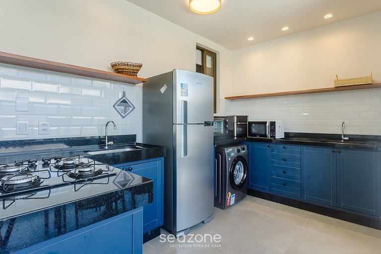 Apto a 350 m del mar en cond. c/ piscina BBC0102