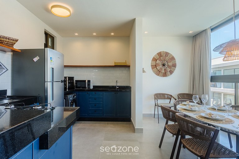 Apto a 350m da Praia em cond. c/ piscina BBC0102