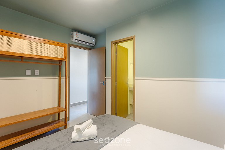 Apto a 350m da Praia em cond. c/ piscina BBC0102