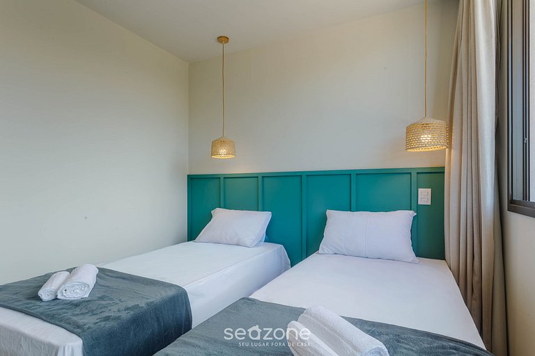 Apto a 350 m del mar en cond. c/ piscina BBC0102