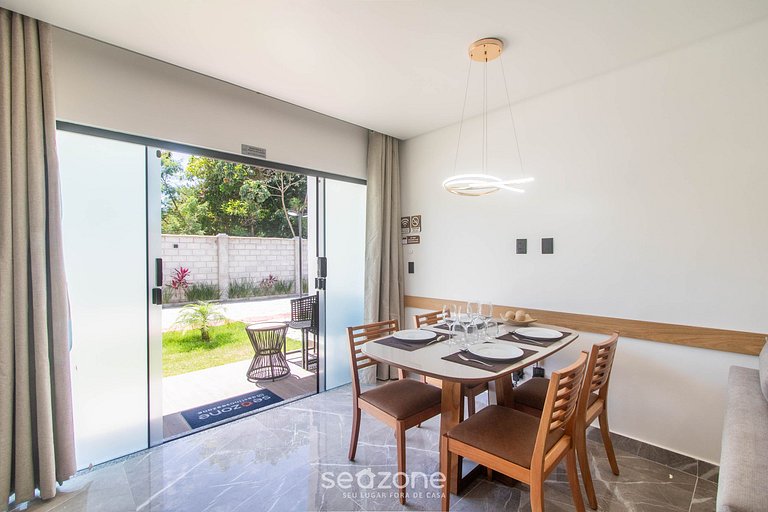 Apto em cond. c/ piscina a 350m da Praia PRY0002